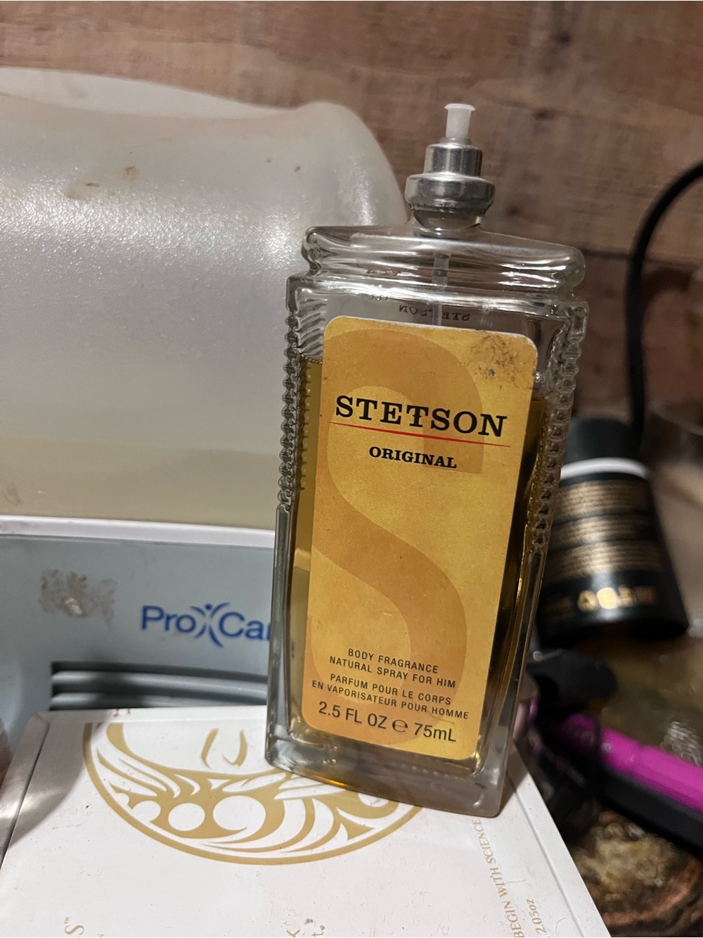 Stetson Body Fragrance Bottle